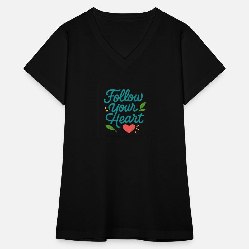 Follow Your Heart – Inspirational Cursive Quote