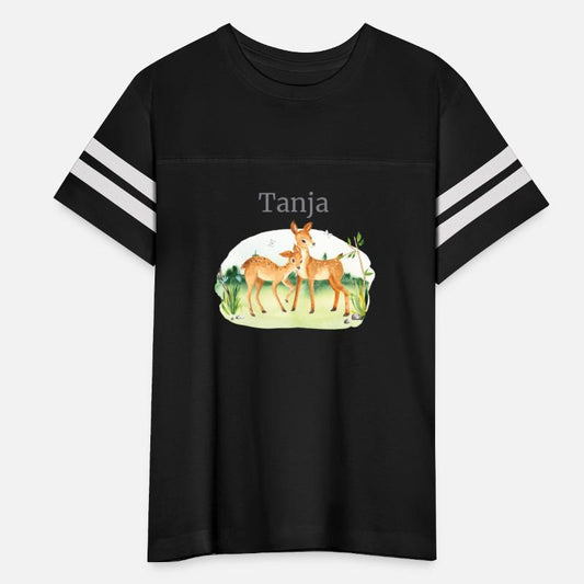 Forest Animal Deer Flowers Name Tanja