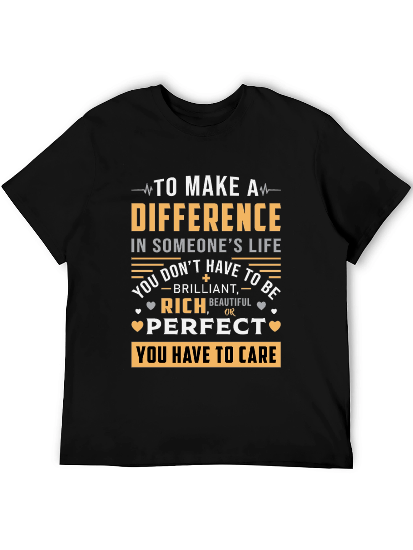 Inspirational Message Graphic T-Shirt