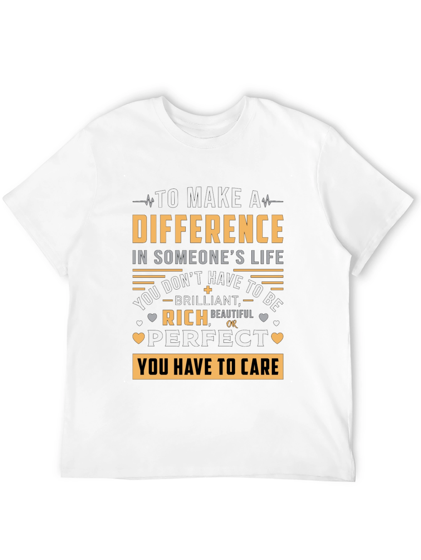 Inspirational Message Graphic T-Shirt