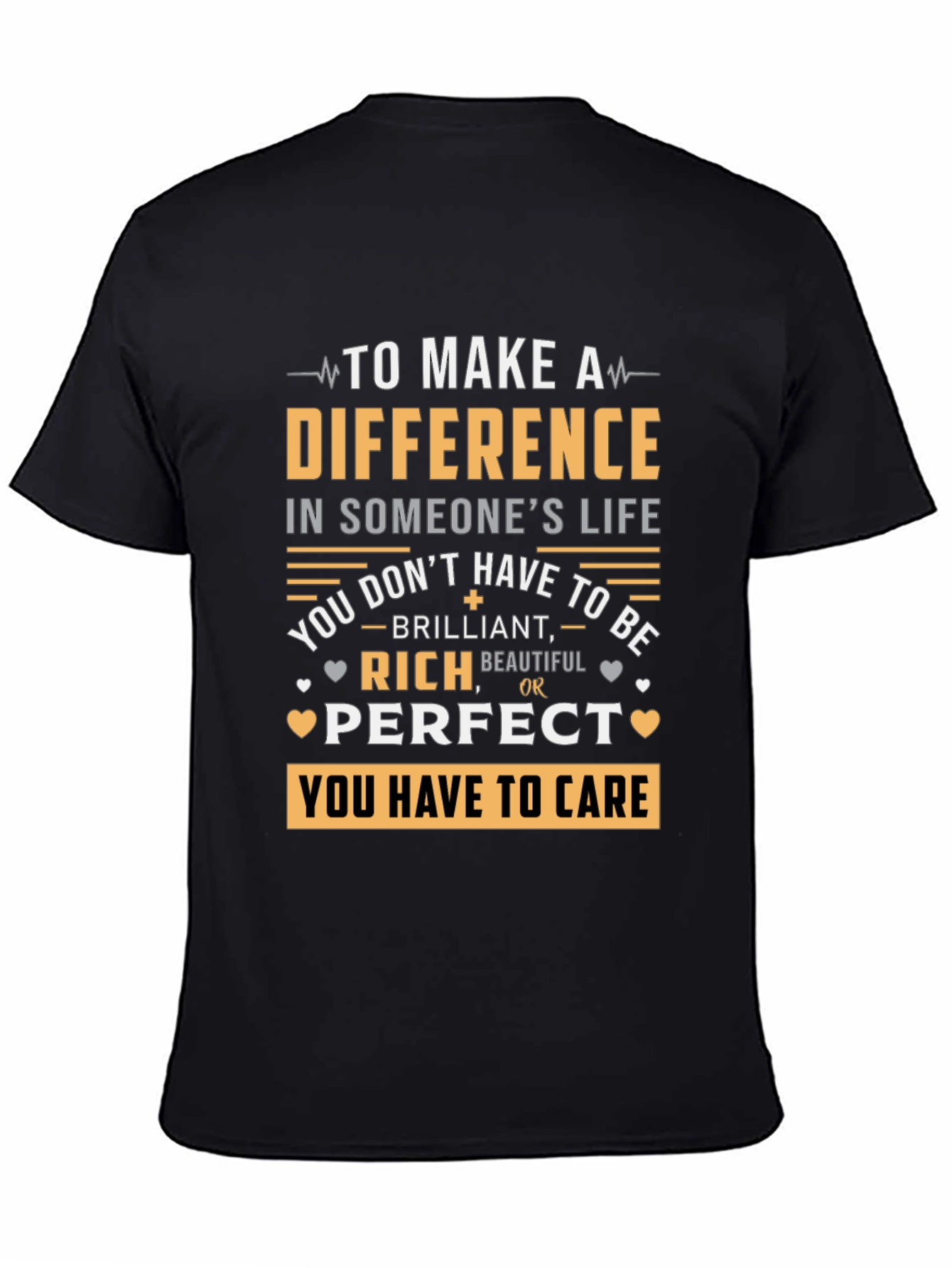 Inspirational Message Graphic T-Shirt