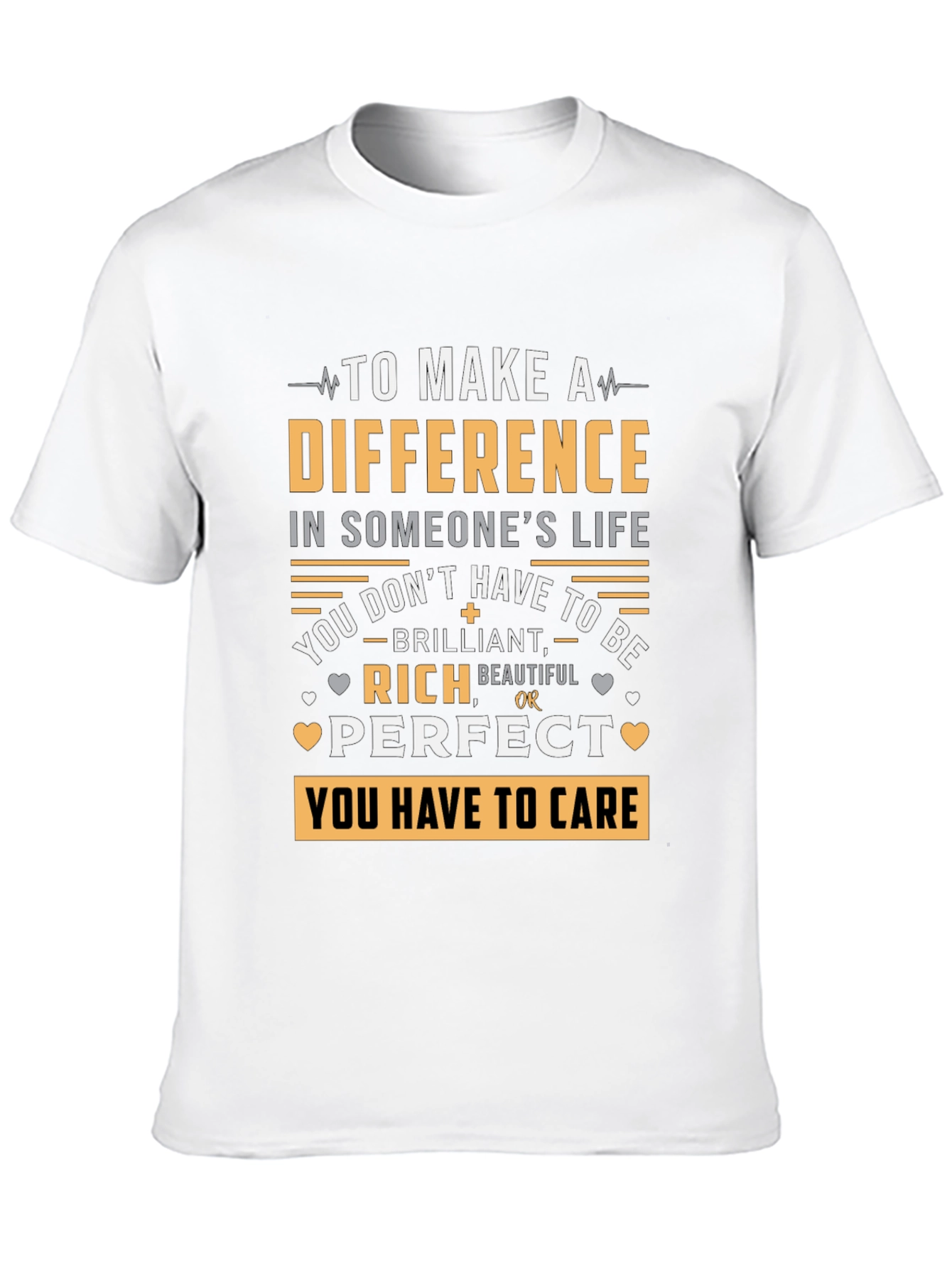 Inspirational Message Graphic T-Shirt