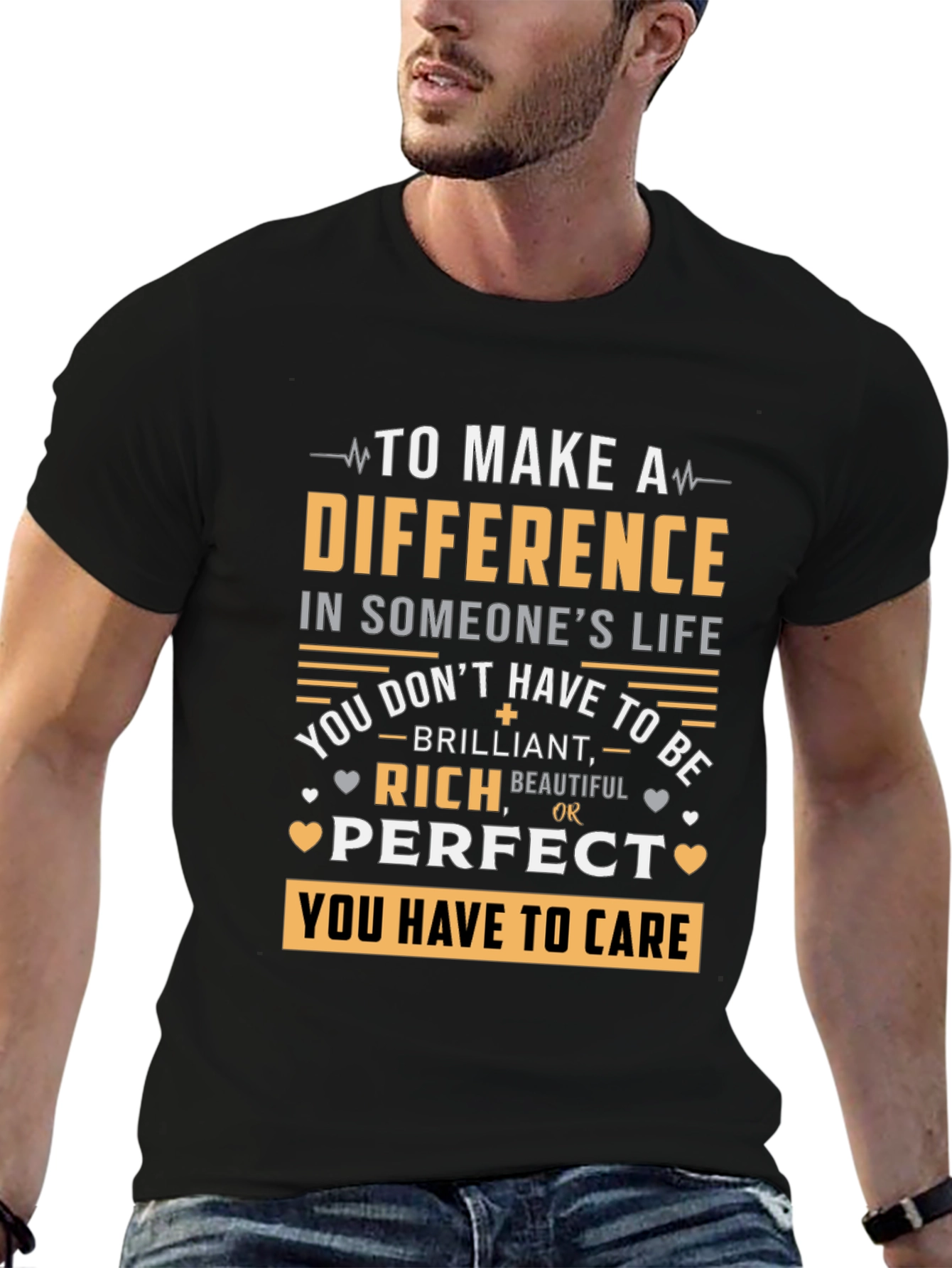 Inspirational Message Graphic T-Shirt