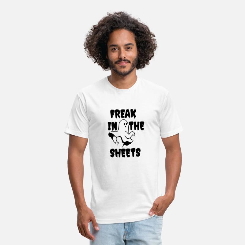 Freak in the Sheets" Ghost Tee - Funny Halloween