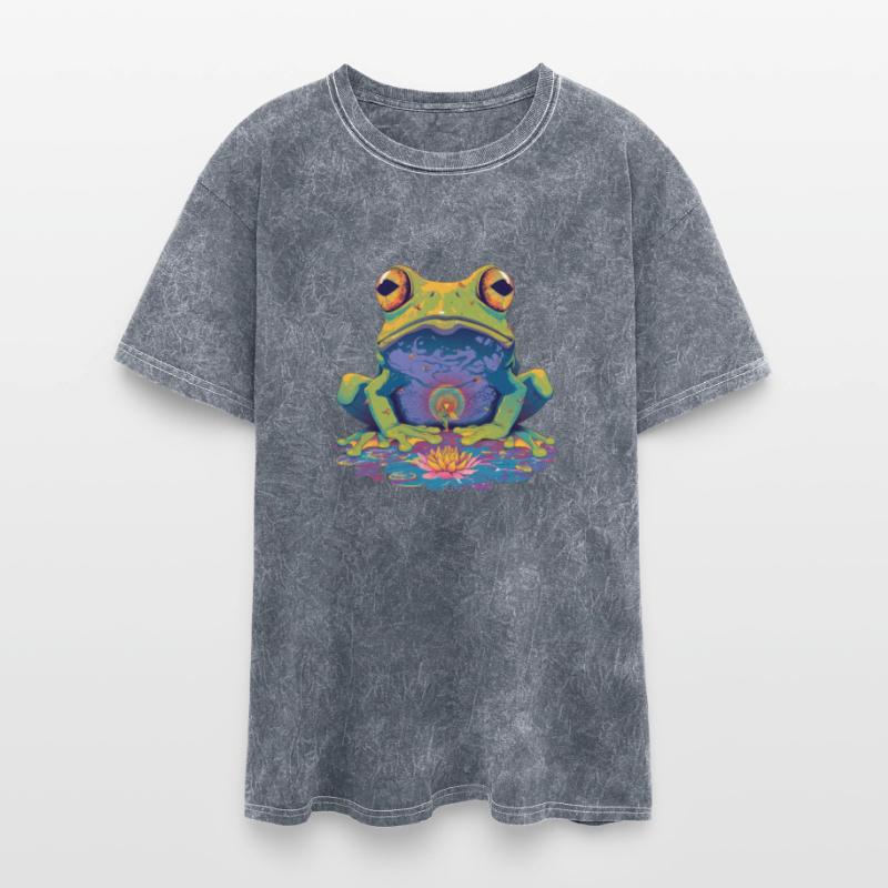 Frog in the lotus