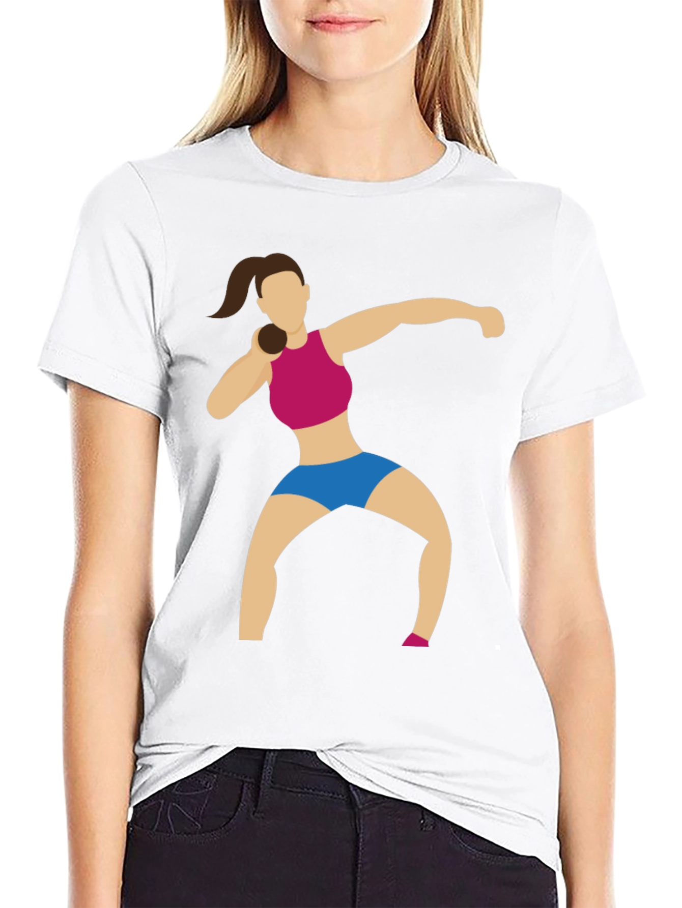 Shot Put Graphic Tee
