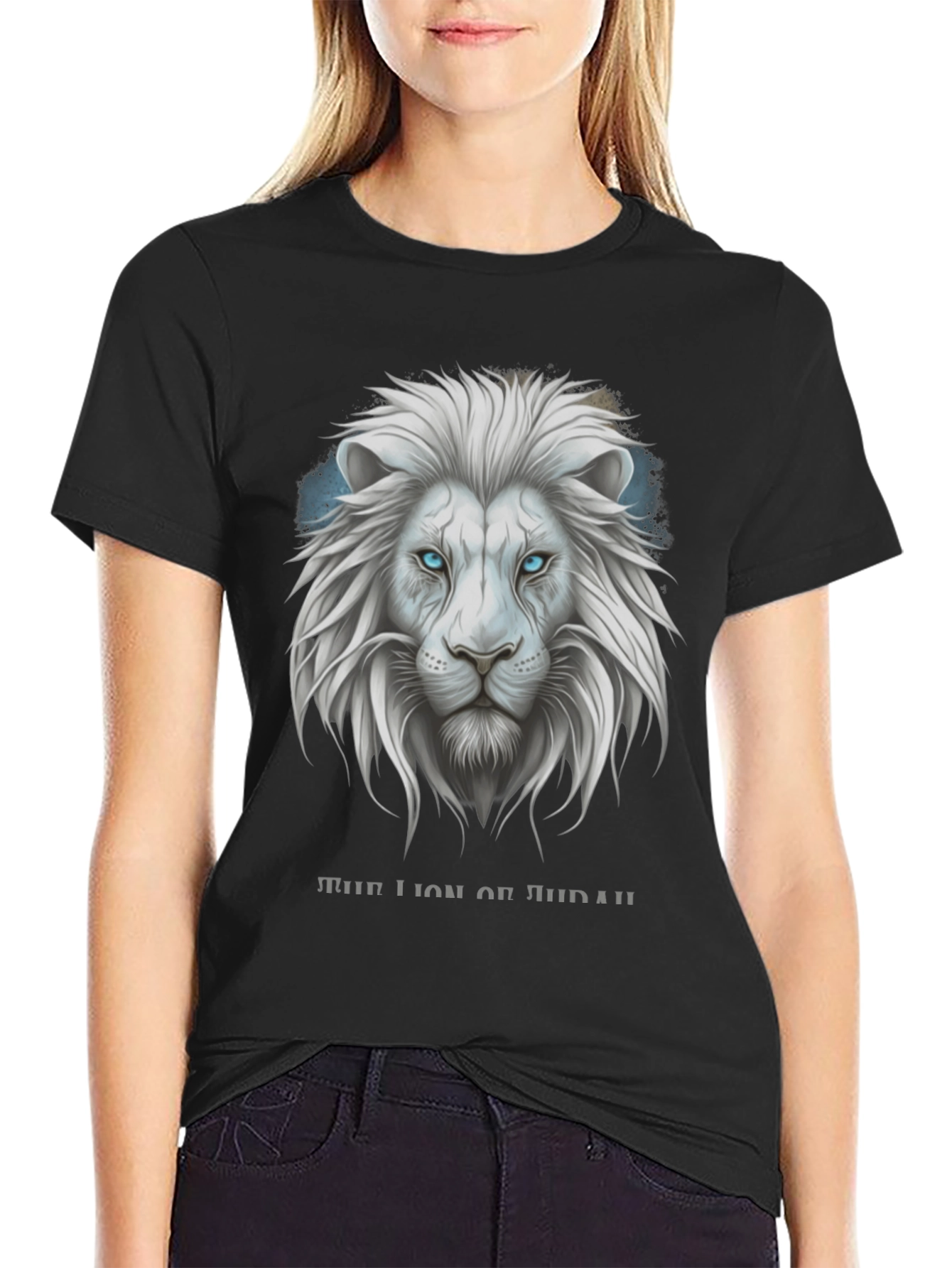 Lion of Judah Graphic Tee - Black T-Shirt