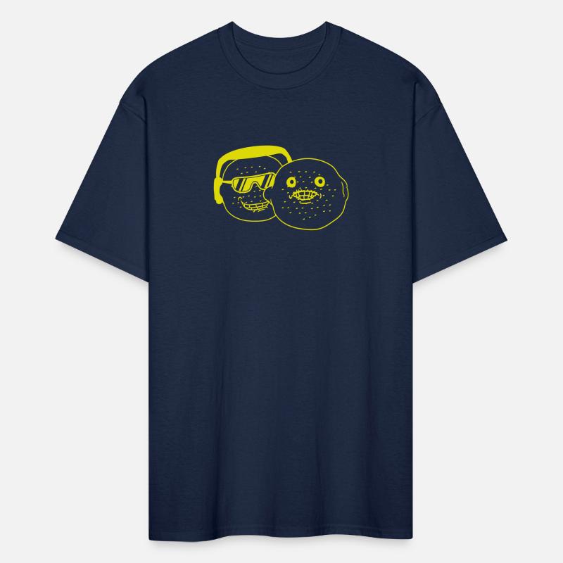 Funny 2 DJ Citrus Fruit Two Lemon Friends Team Fun