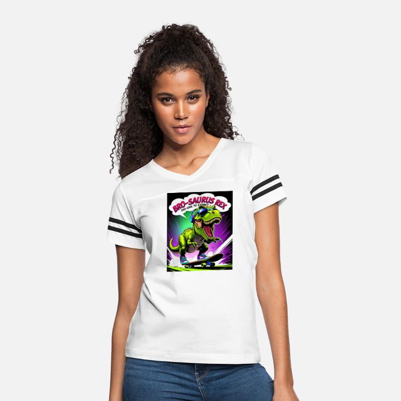 Funny Bro-saurus Rex Too Cool to Extinct