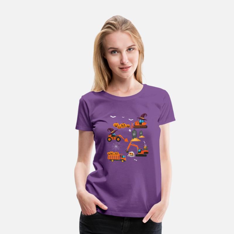 Funny Construction Vehicle Halloween Crane Truck