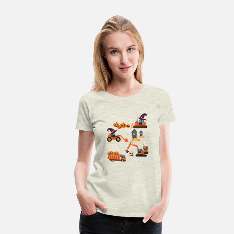 Funny Construction Vehicle Halloween Crane Truck