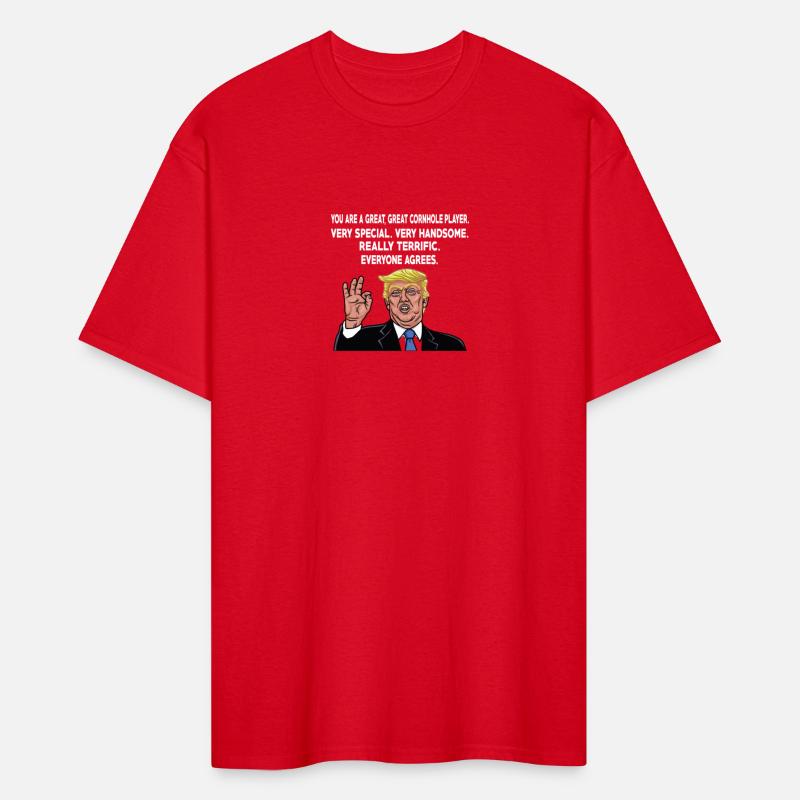 Funny Cornhole I Gift For Team Player I Trump Fun