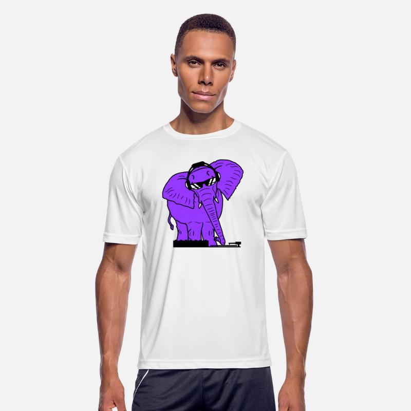 Funny DJ Pink Elephant Mixtape Music Party Club