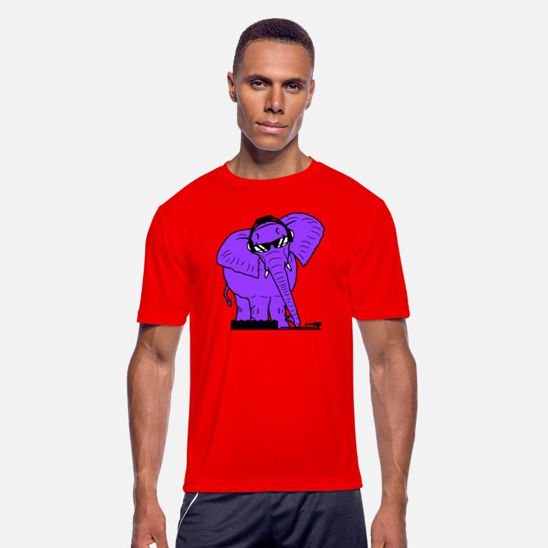Funny DJ Pink Elephant Mixtape Music Party Club