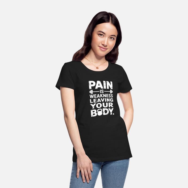 Funny Gym Quote Pain Is Weakness Leaving Your Body