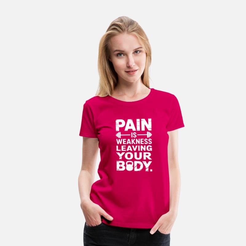 Funny Gym Quote Pain Is Weakness Leaving Your Body