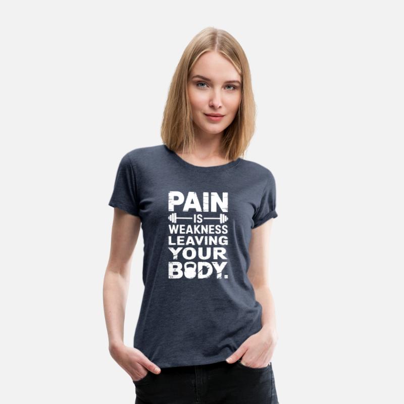 Funny Gym Quote Pain Is Weakness Leaving Your Body