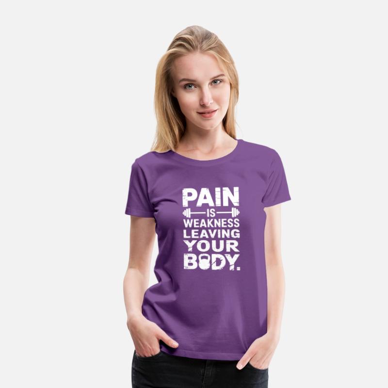 Funny Gym Quote Pain Is Weakness Leaving Your Body