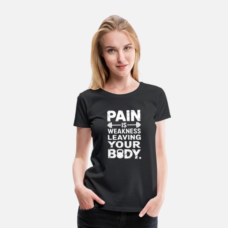 Funny Gym Quote Pain Is Weakness Leaving Your Body