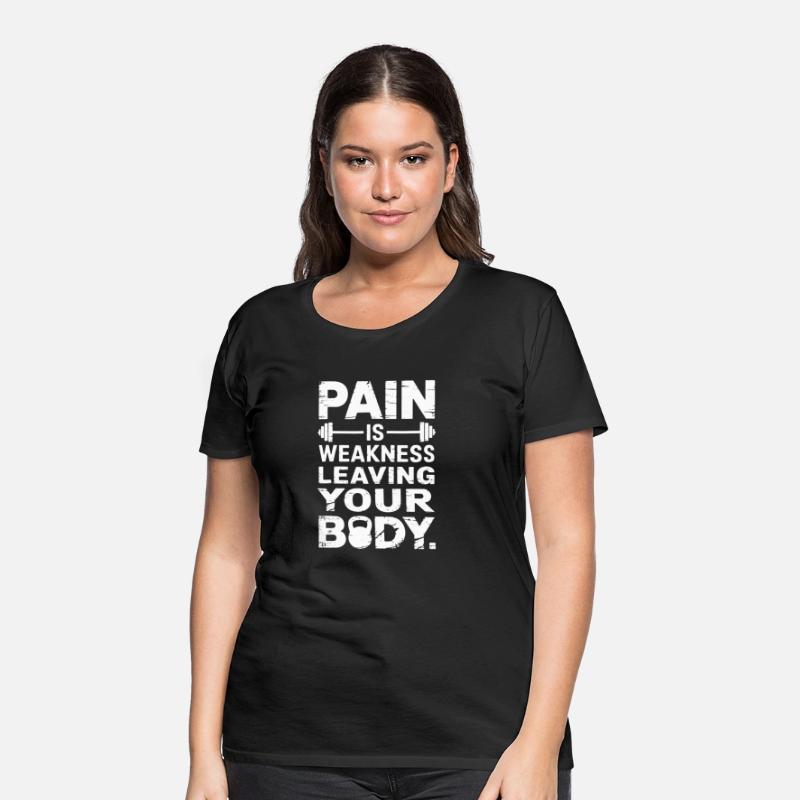 Funny Gym Quote Pain Is Weakness Leaving Your Body