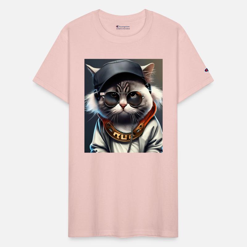 Funny Hip Hop Music Producer Rapper Cat
