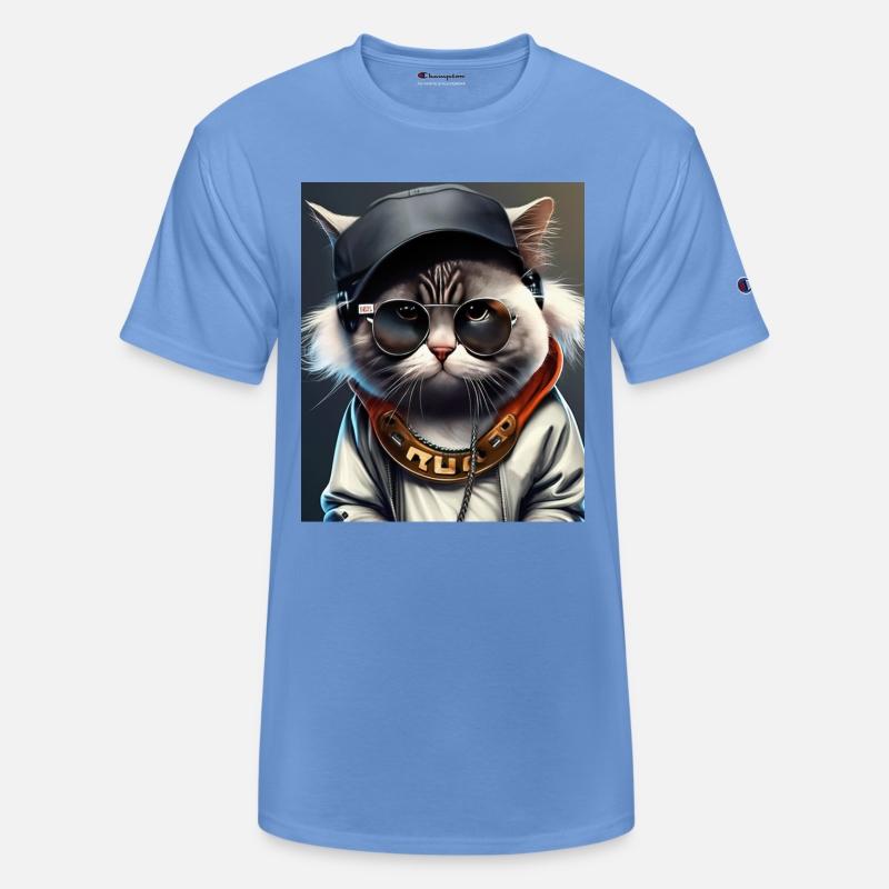 Funny Hip Hop Music Producer Rapper Cat