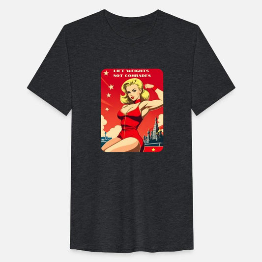 Funny Retro Bodybuilding Soviet Communism Humor
