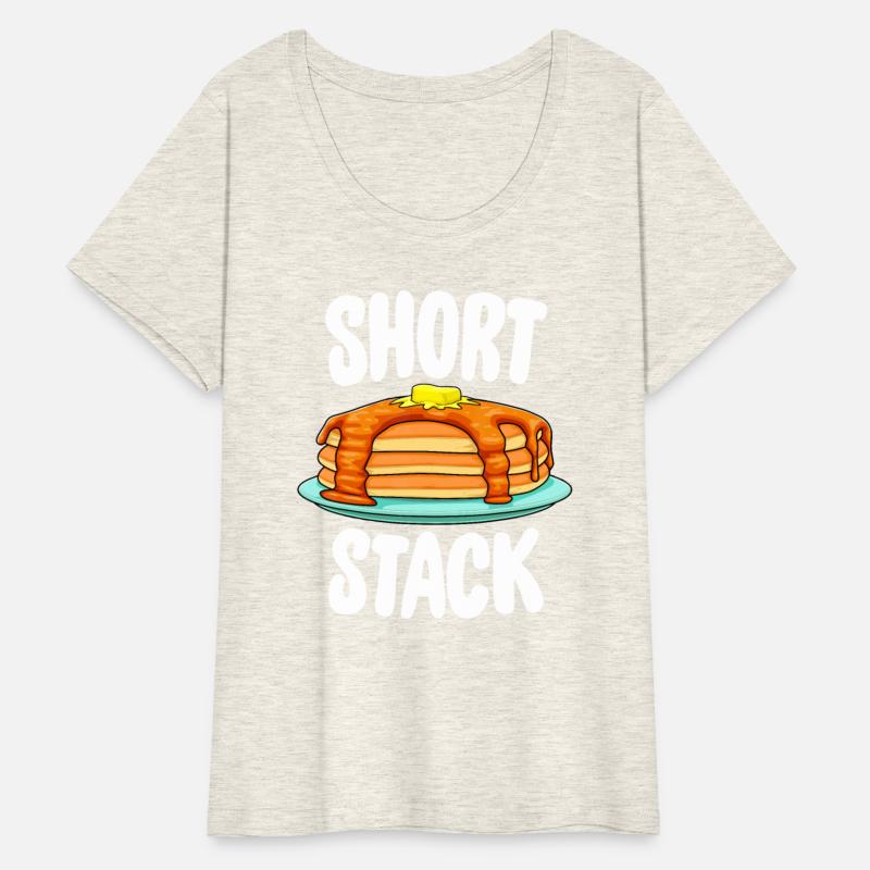 Funny Short Stack Pancake - Foodie Brunch Gifti lo