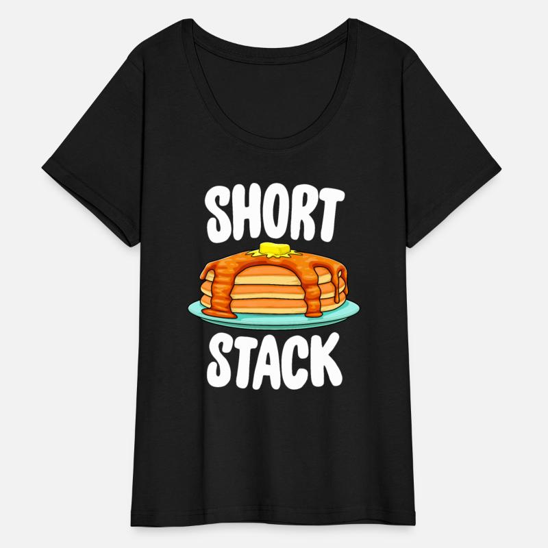 Funny Short Stack Pancake - Foodie Brunch Gifti lo
