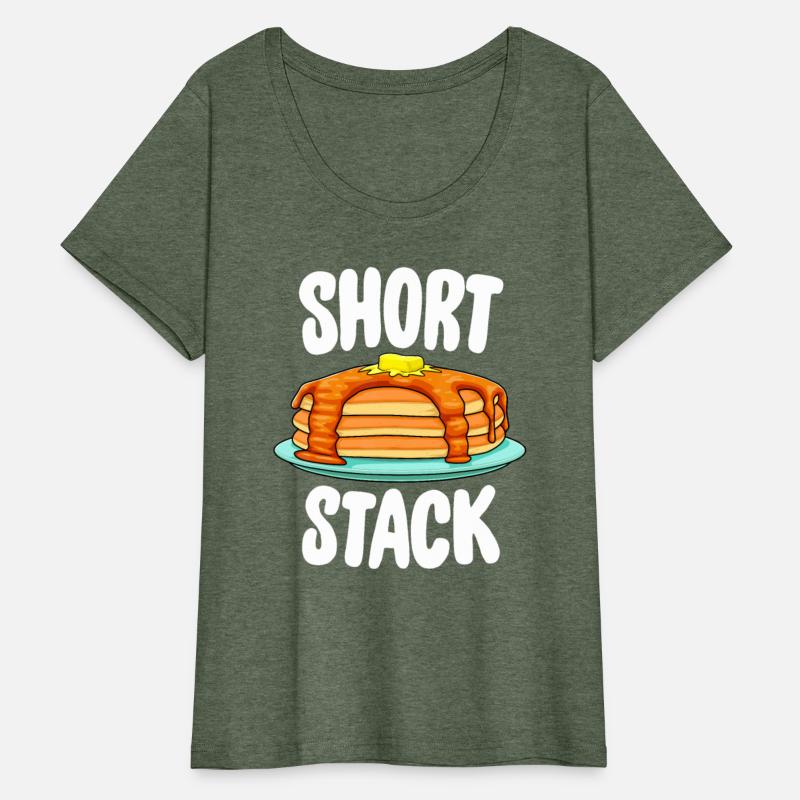 Funny Short Stack Pancake - Foodie Brunch Gifti lo