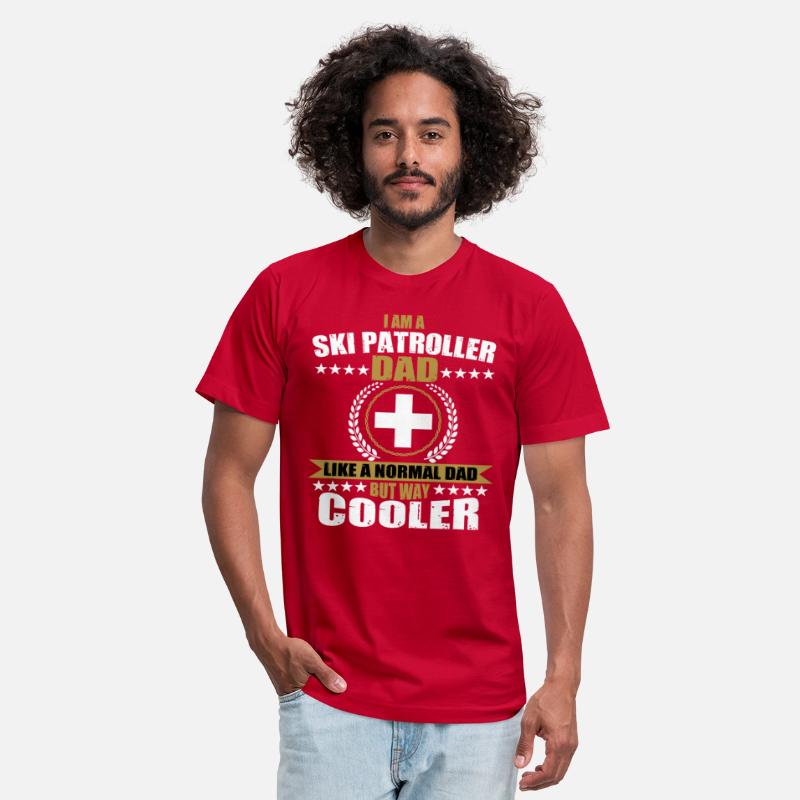 Funny Ski Patroller Dad Slope Emergency