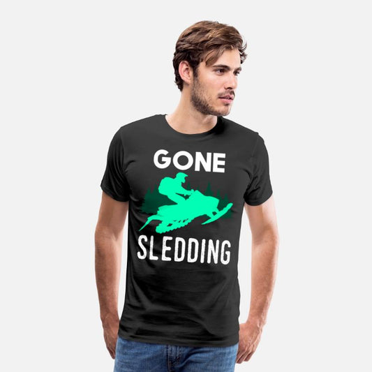 Funny Snowmobile Men Women Snowmobiling Winter