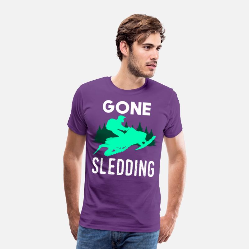 Funny Snowmobile Men Women Snowmobiling Winter