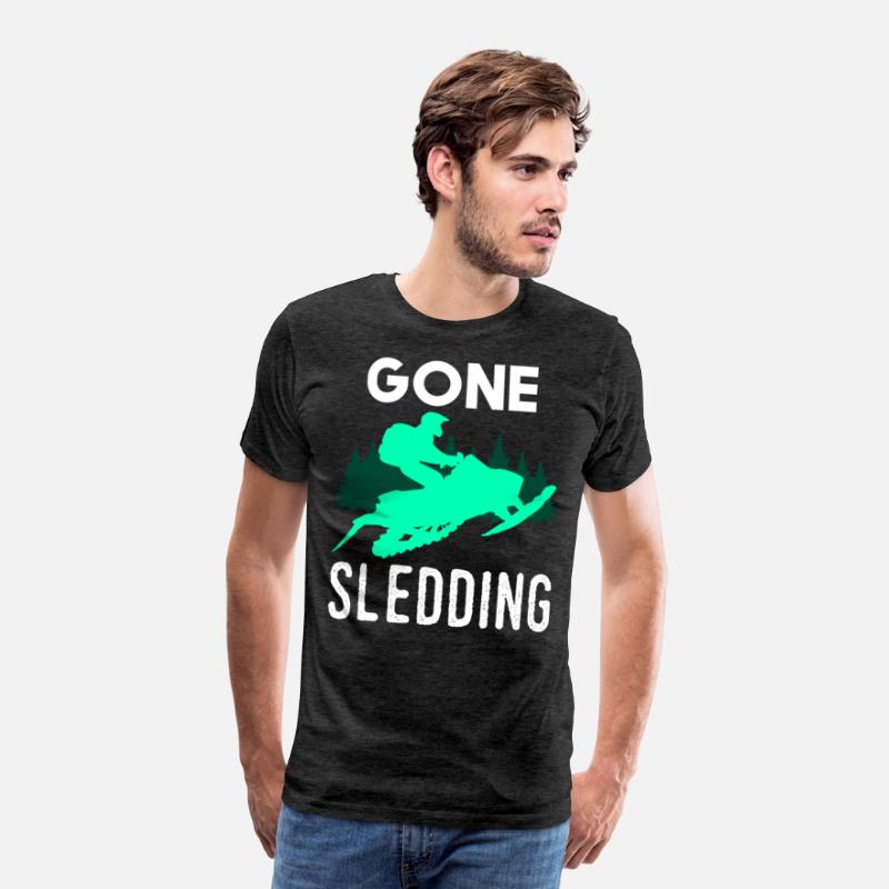 Funny Snowmobile Men Women Snowmobiling Winter