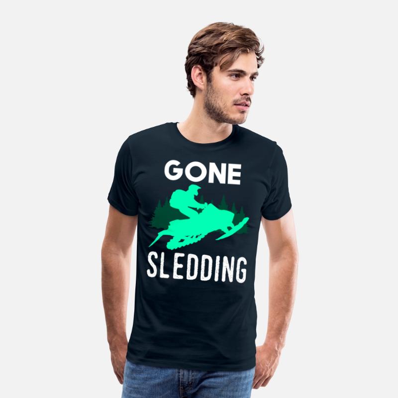Funny Snowmobile Men Women Snowmobiling Winter