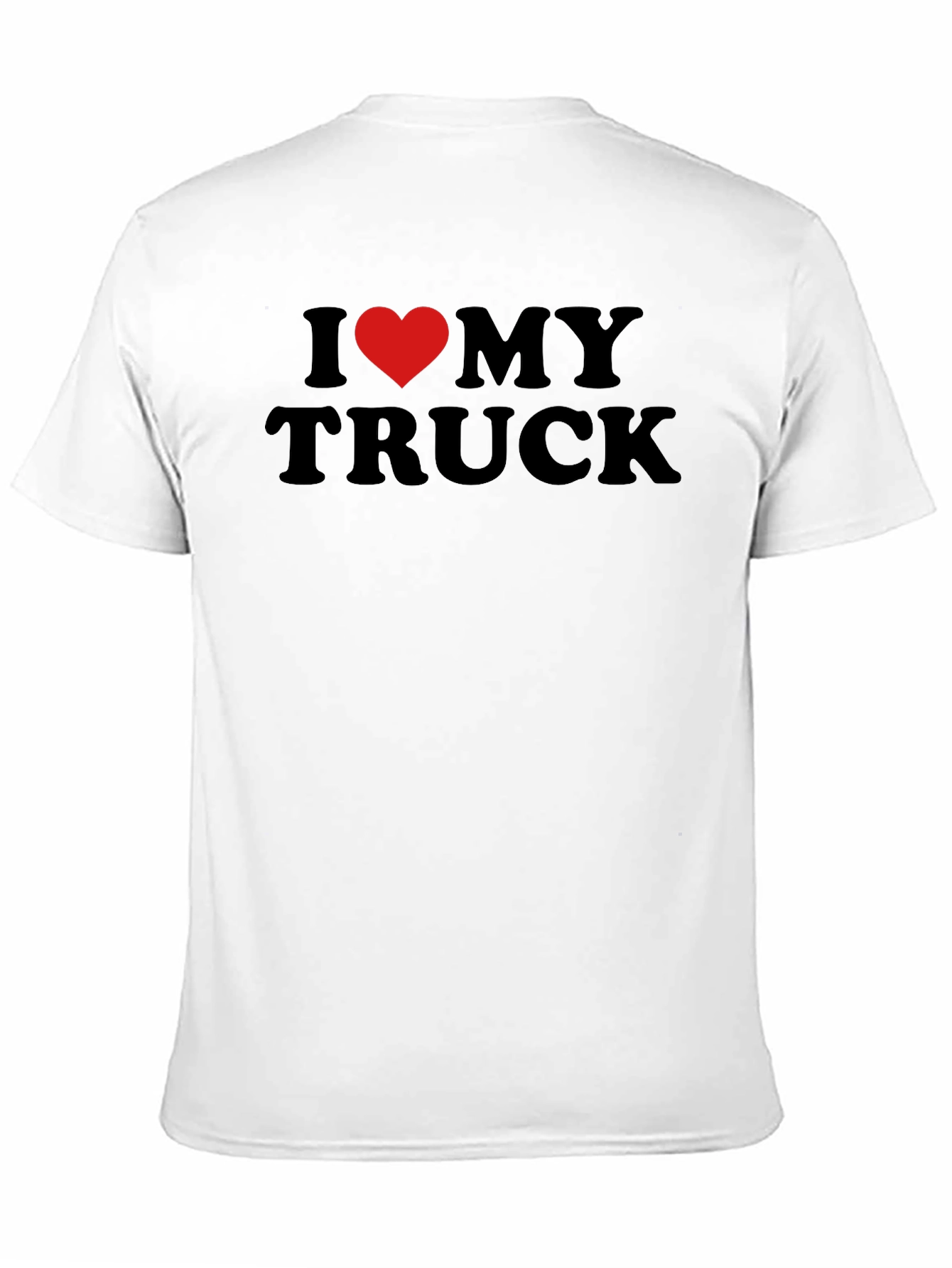 I Heart My Truck Graphic Tee - Black