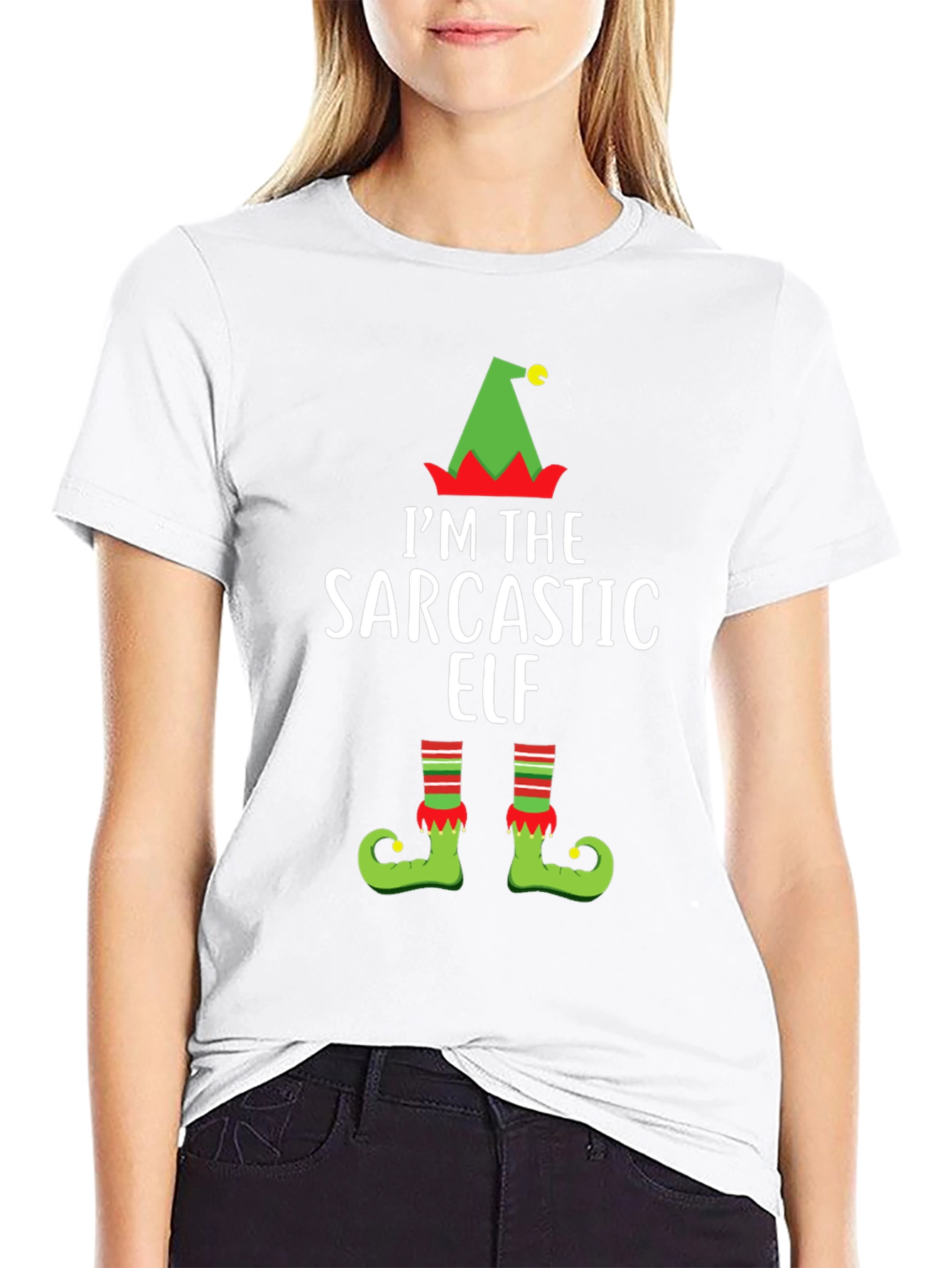 Sarcastic Elf Holiday T-Shirt