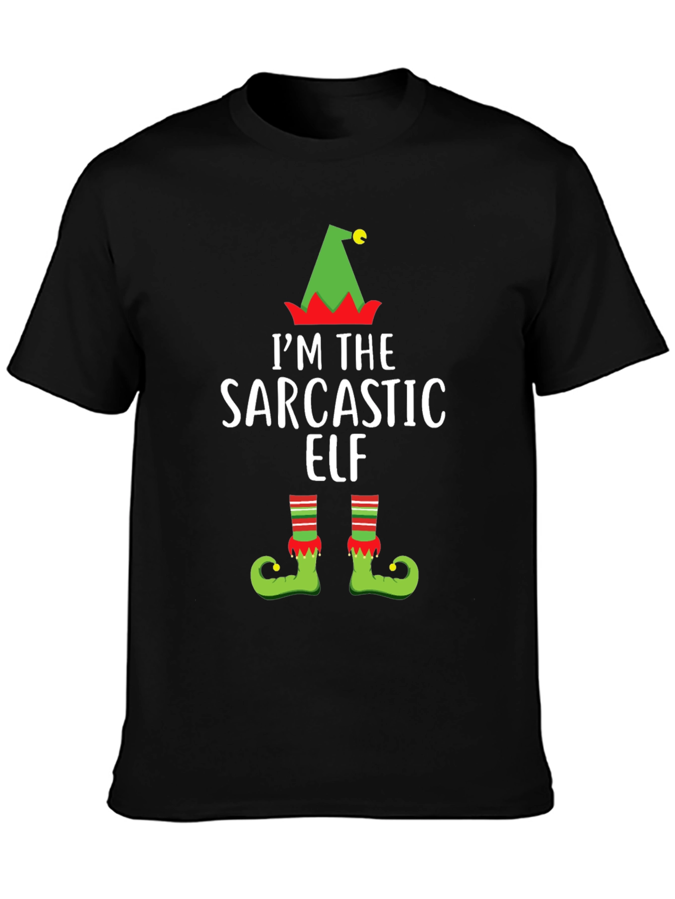 Sarcastic Elf Holiday T-Shirt
