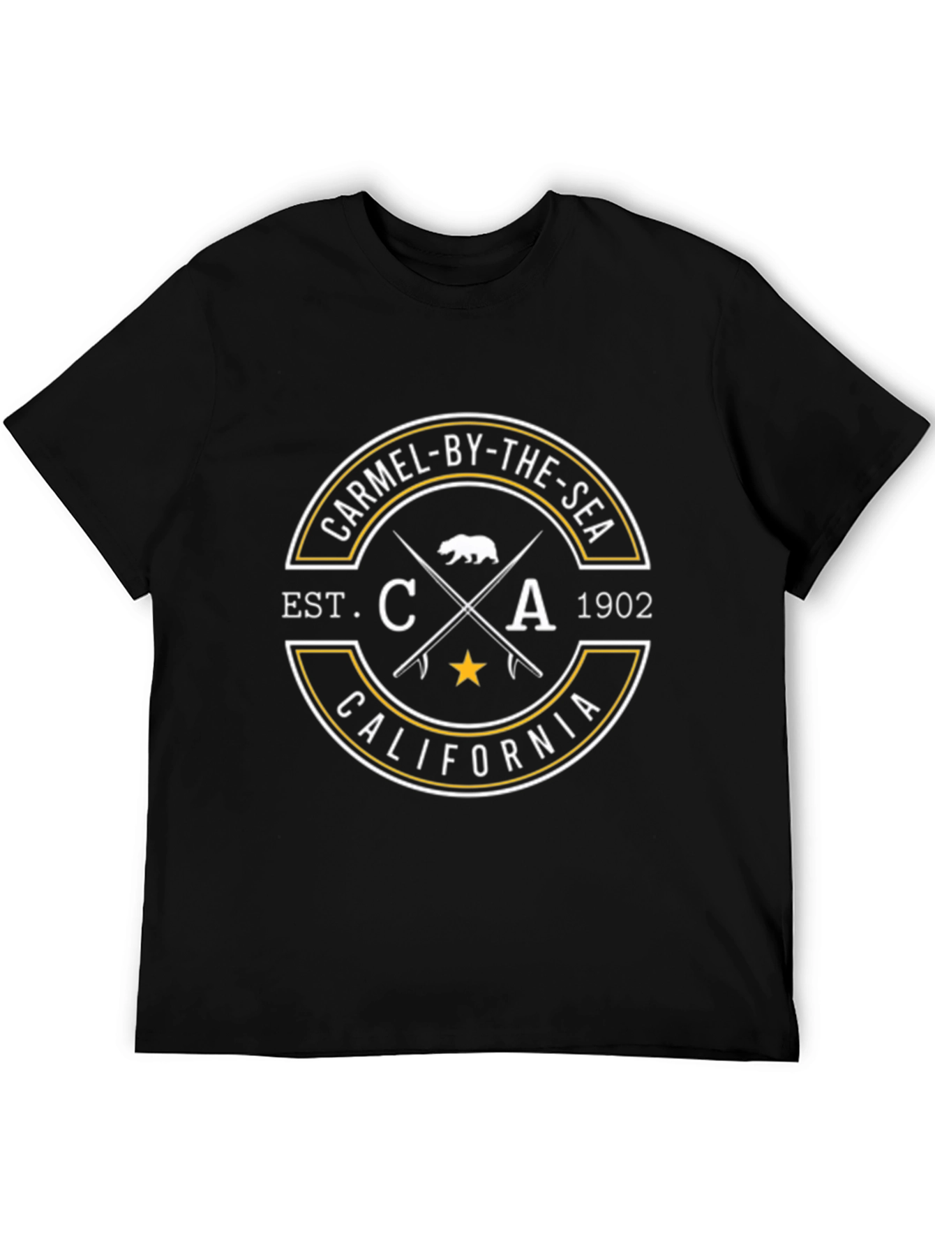 Carmel-By-The-Sea CA T-Shirt - California Bear Est. 1902