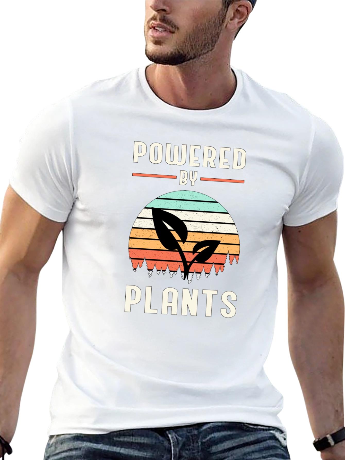 Powered By Plants Graphic Tee