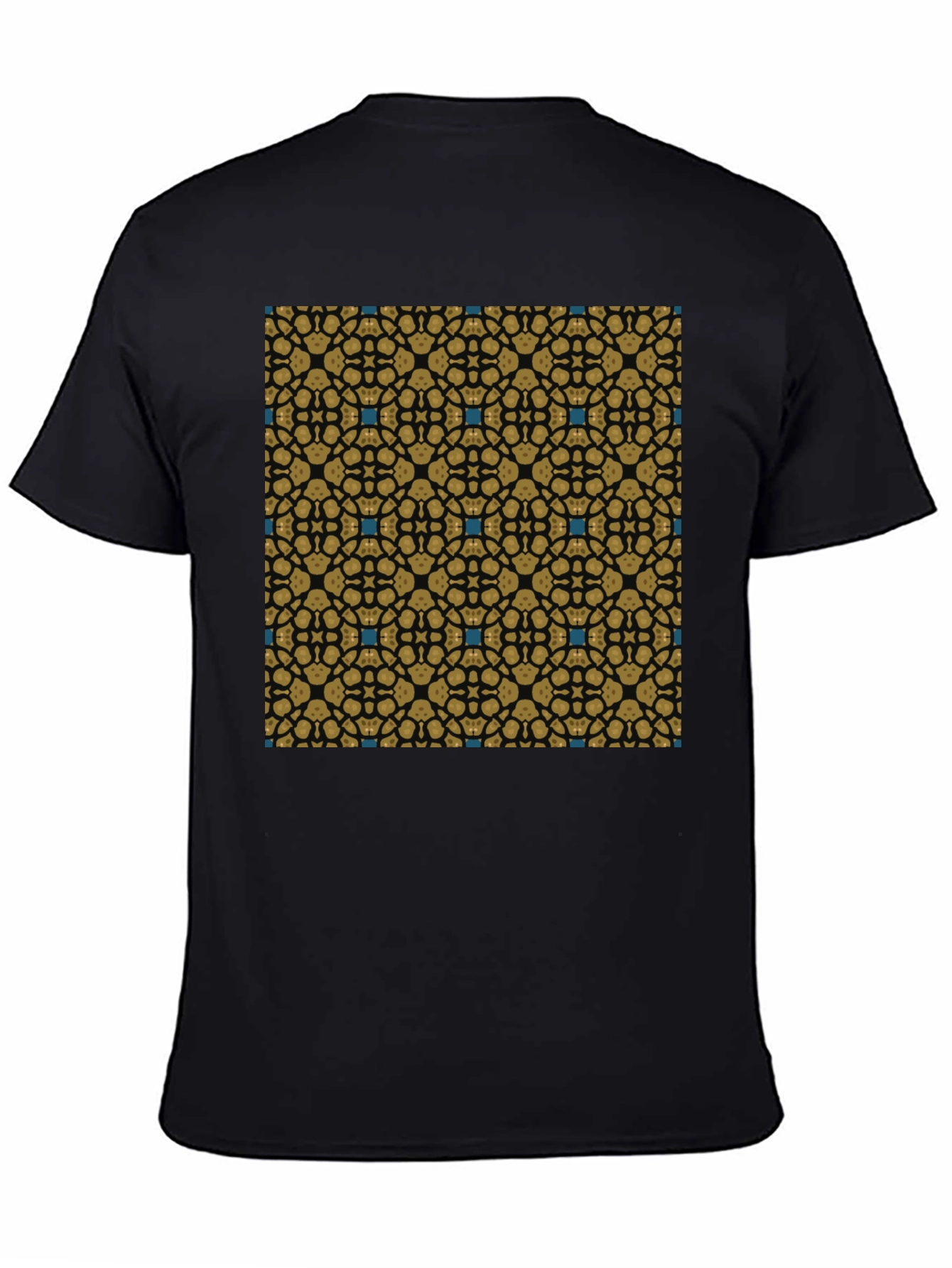 Geometric Pattern T-Shirt - Stylish Everyday Wear