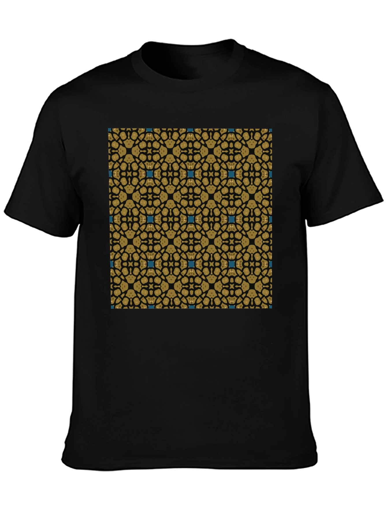 Geometric Pattern T-Shirt - Stylish Everyday Wear