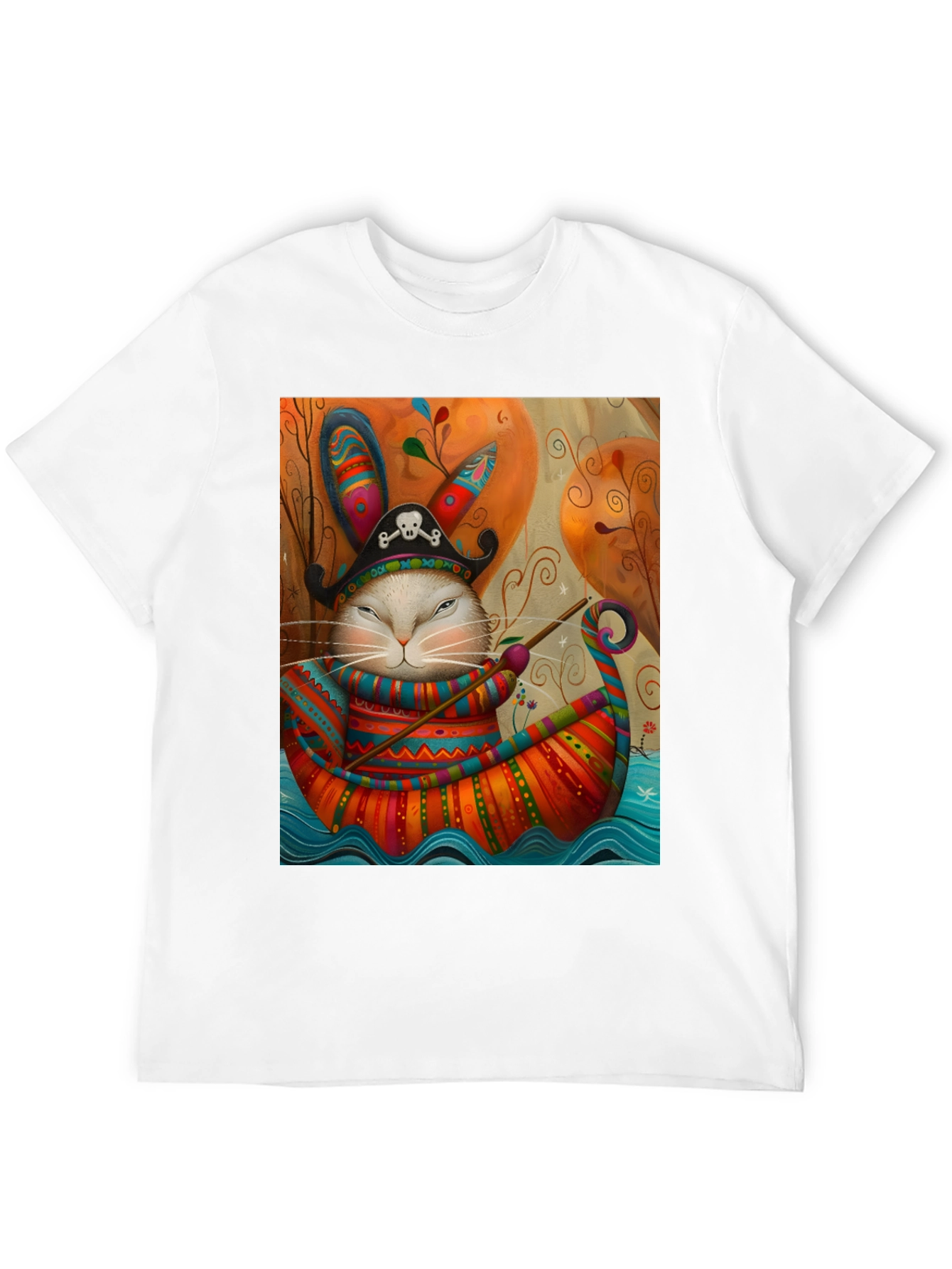 Pirate Rabbit Boat Ride T-Shirt