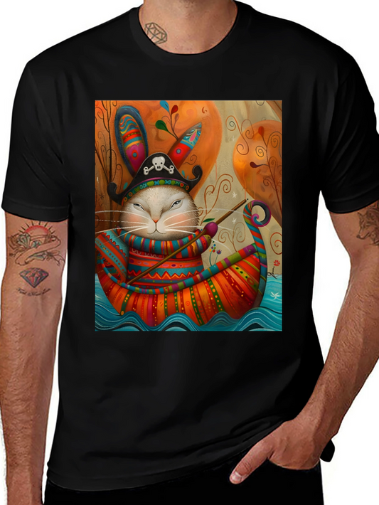 Pirate Rabbit Boat Ride T-Shirt