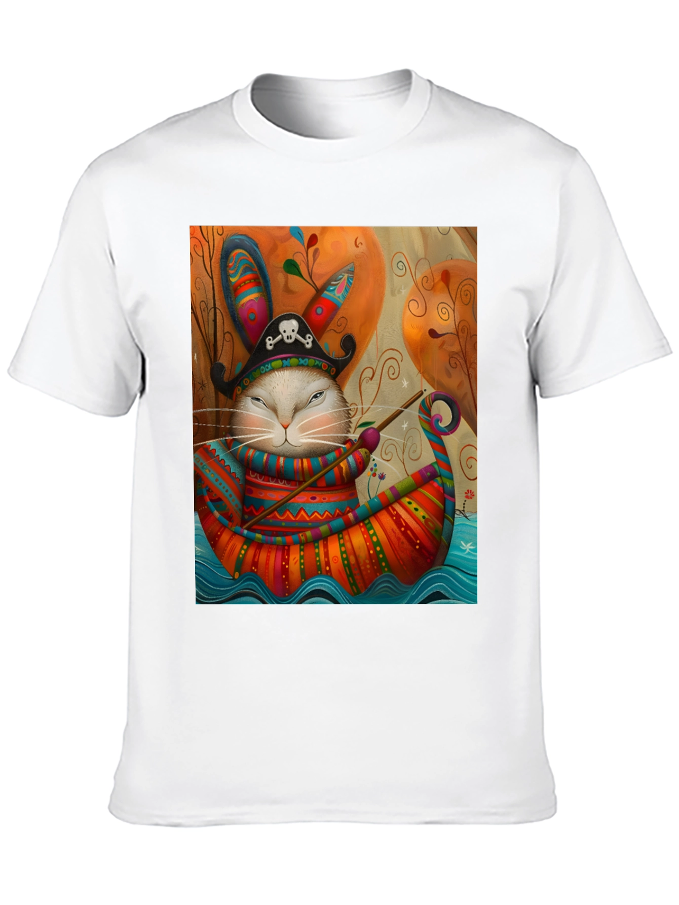 Pirate Rabbit Boat Ride T-Shirt