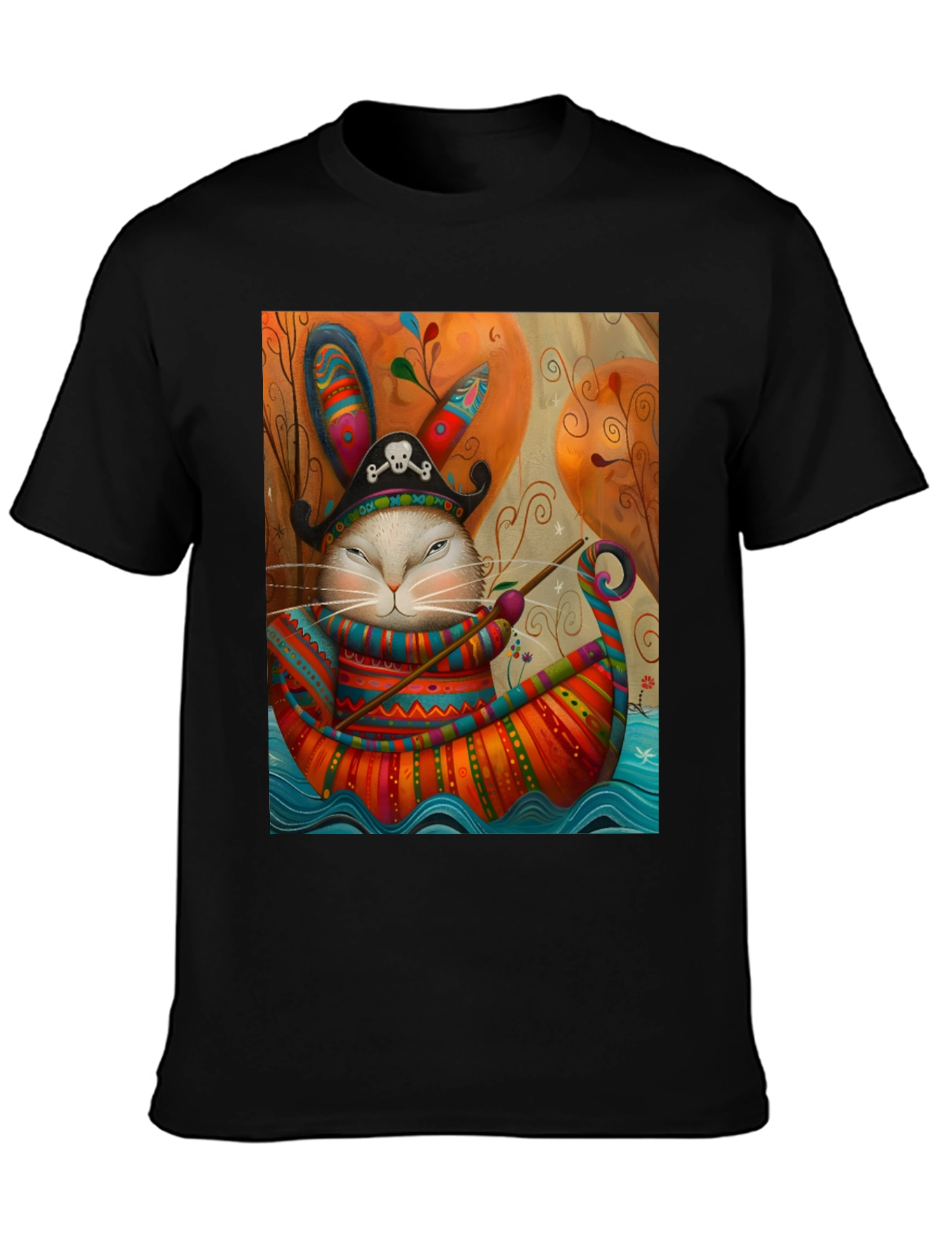 Pirate Rabbit Boat Ride T-Shirt
