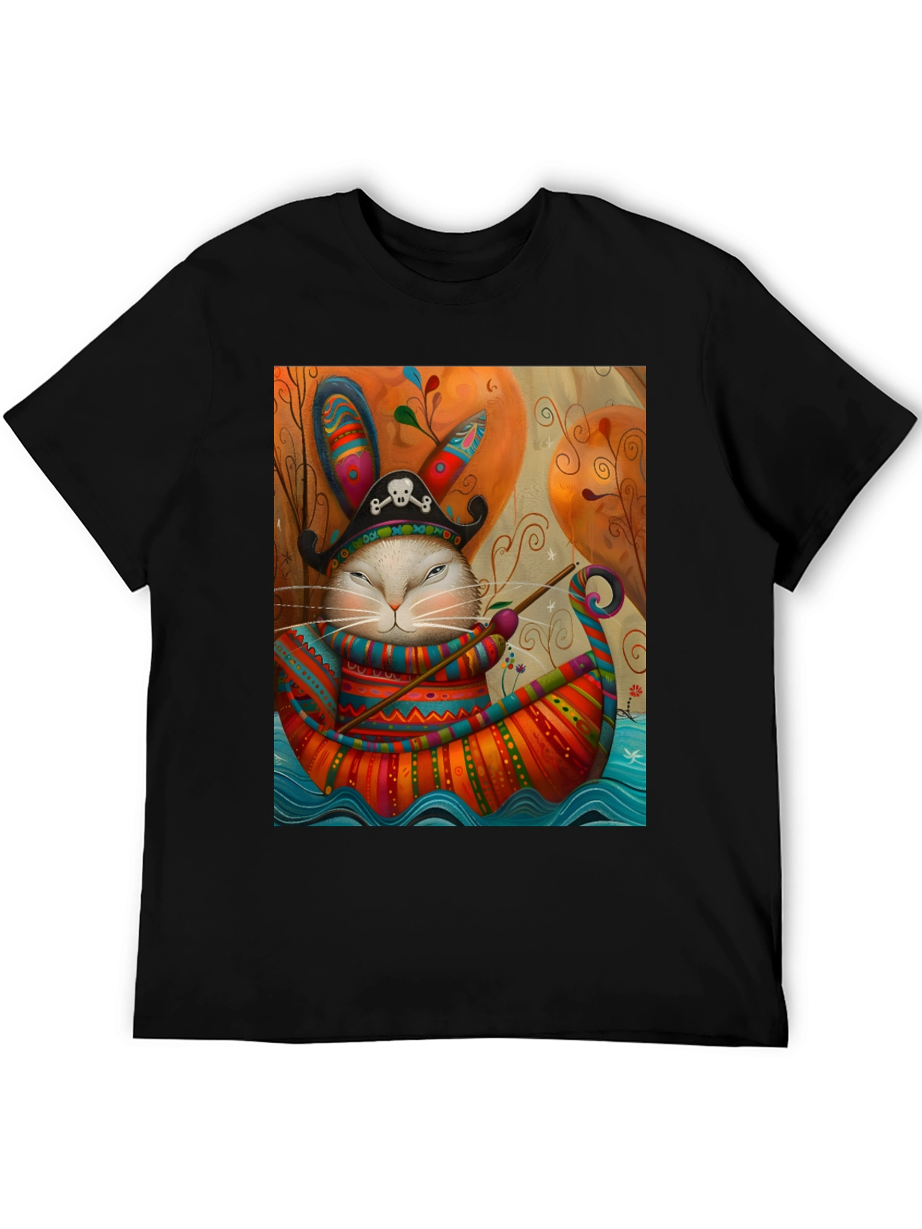 Pirate Rabbit Boat Ride T-Shirt