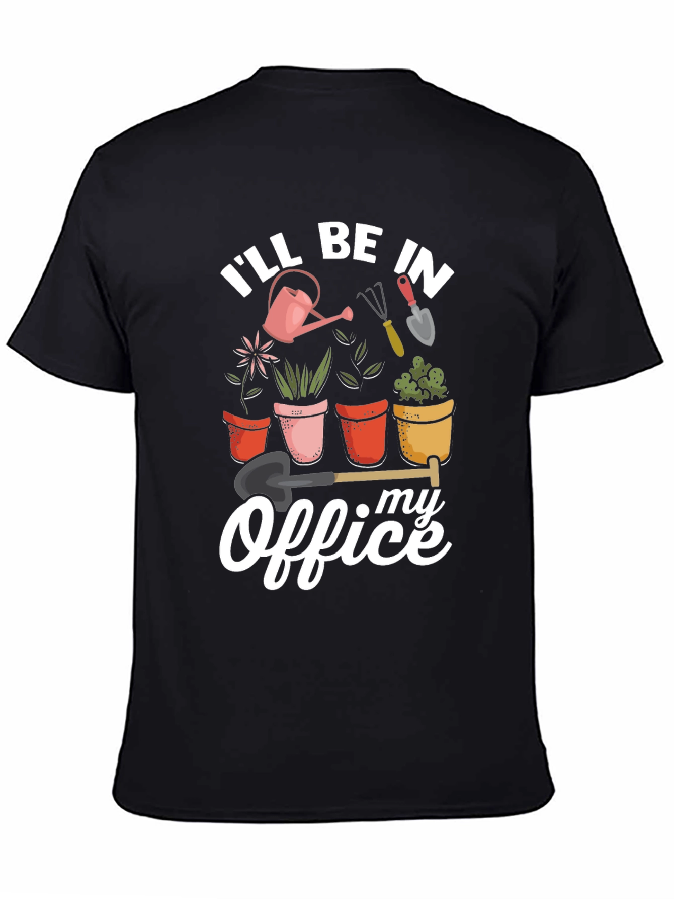 Gardening Office Graphic T-Shirt