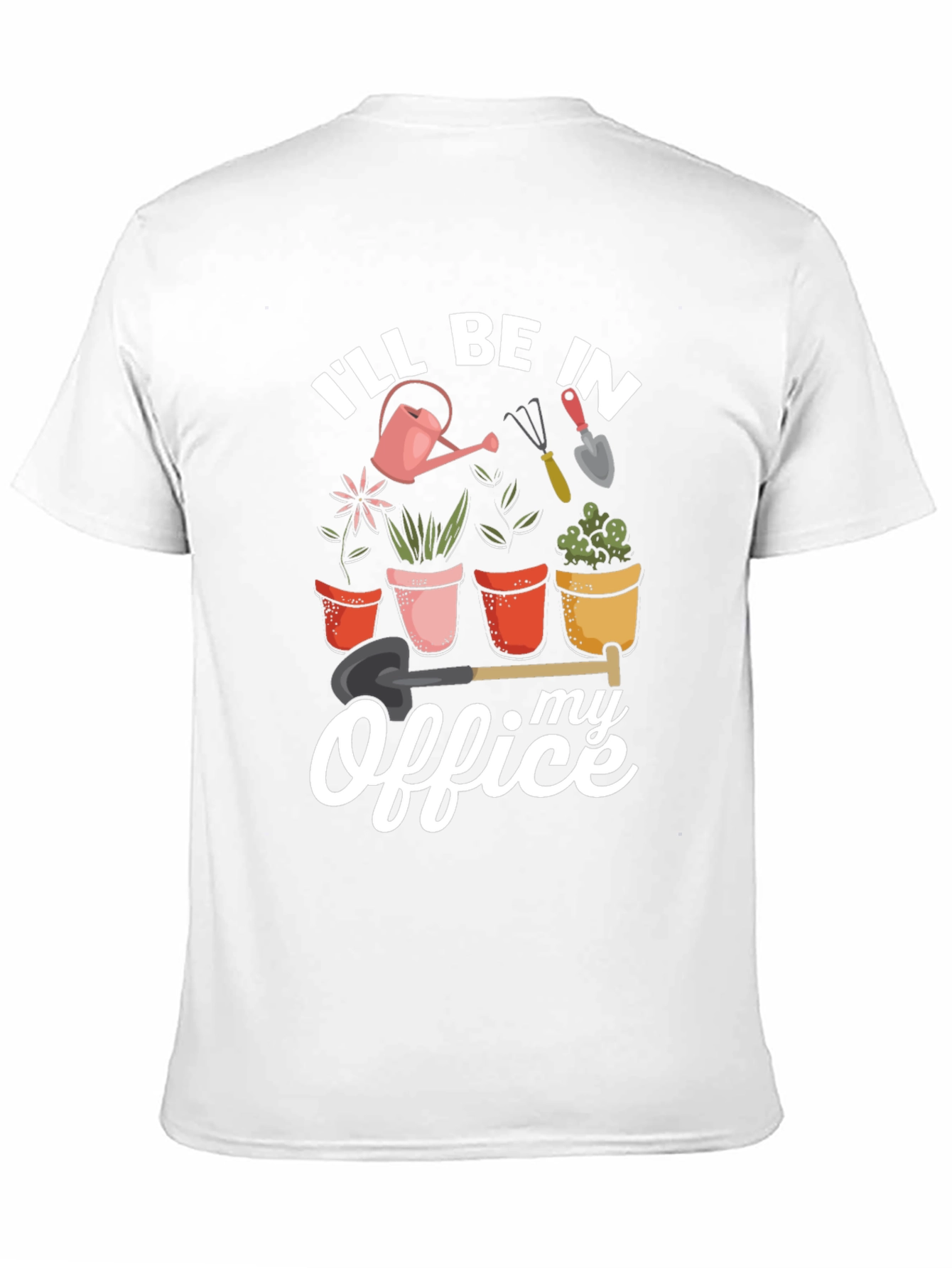 Gardening Office Graphic T-Shirt