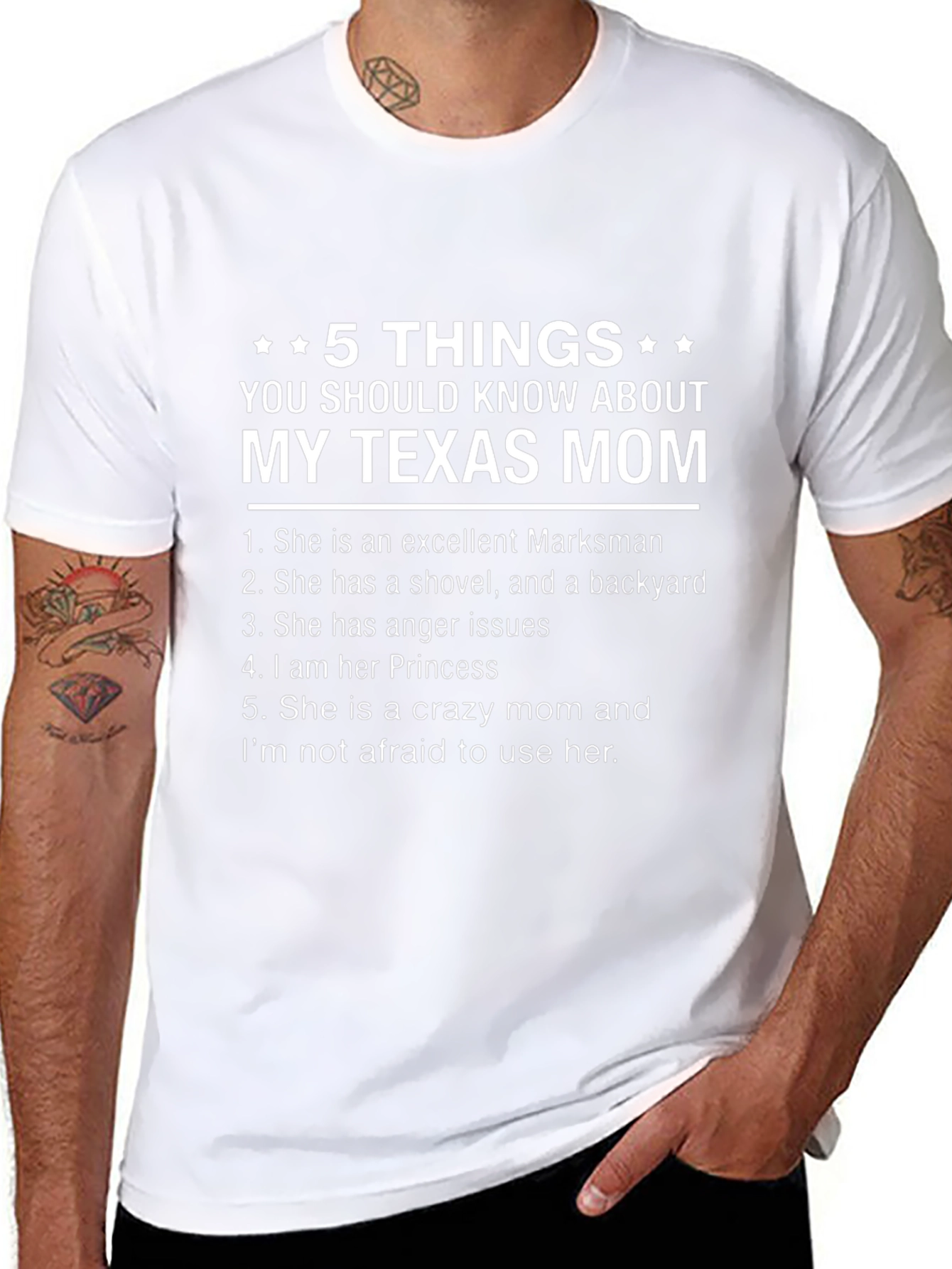My Texas Mom - Funny Graphic T-Shirt